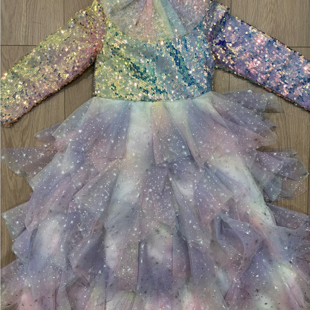 Sparkling Multicolor Kids Costume